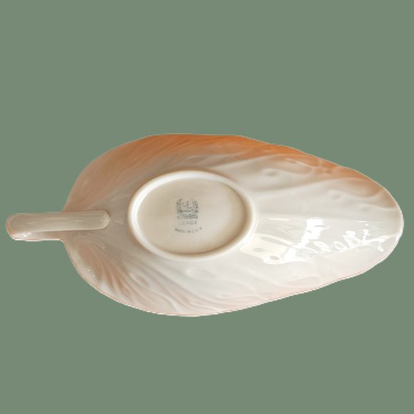 Vintage Lenox Colony Collection Open Sauce Gravy Boat No Trim ca. 1930-1955 - Picture 5 of 16